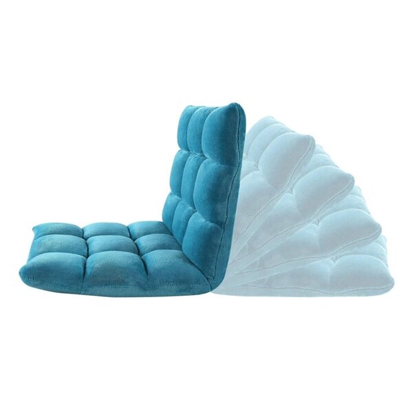 Microfiber Reclining Floor Chair, Gaming Sofa Chair, Adjustable, Cushioned -NEW! - Picture 2 of 6